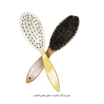 برس لباس و پرزگیر موئی چوبی لوکس