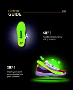 کفی ورزشی کرپ پروتکت،کفی کفش حرفه ای اورجینال - تصویر 6