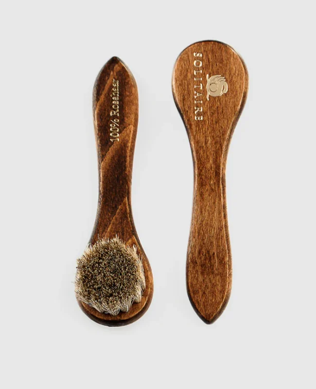 برس واکس کفش با الیاف طبیعی