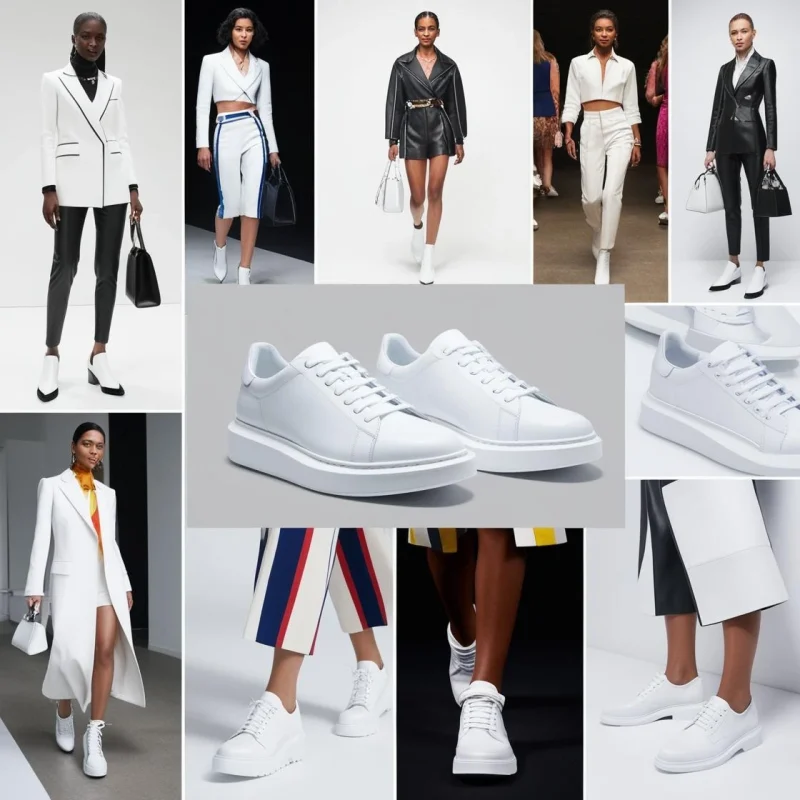 "نگهداری از کفش‌های سفید: چگونه دغدغه‌های شما را برای زیبایی و دوام این کفش‌ها برطرف کنیم؟"